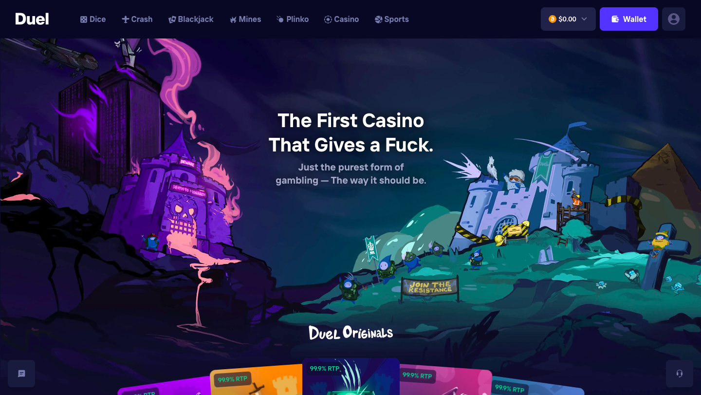 Duel Casino Referral Code